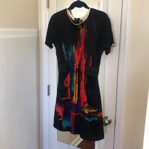 Women’s Mixed Print dress size 4 by ECI